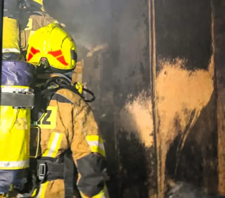 Płonął budynek gospodarczy w Sokolnikach