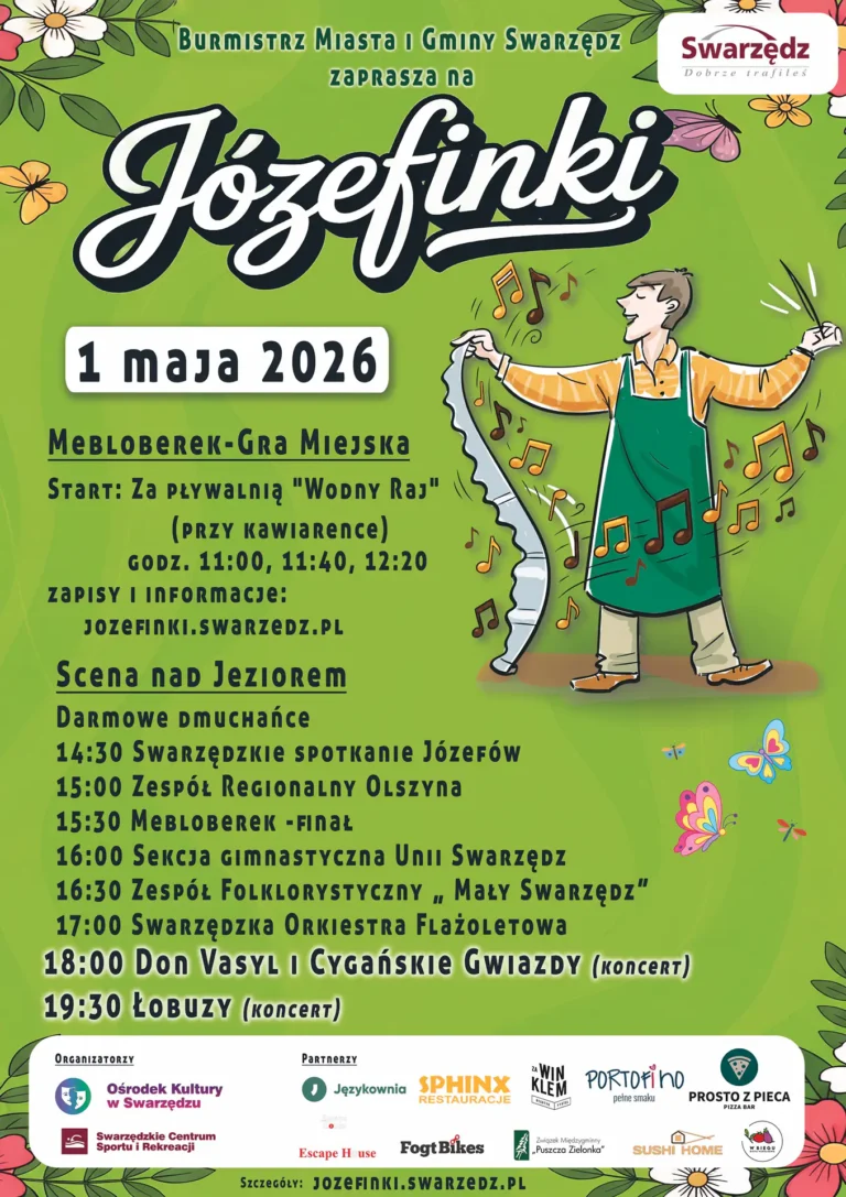 Hity dyskotekowe i Mebloberek na Józefinki!