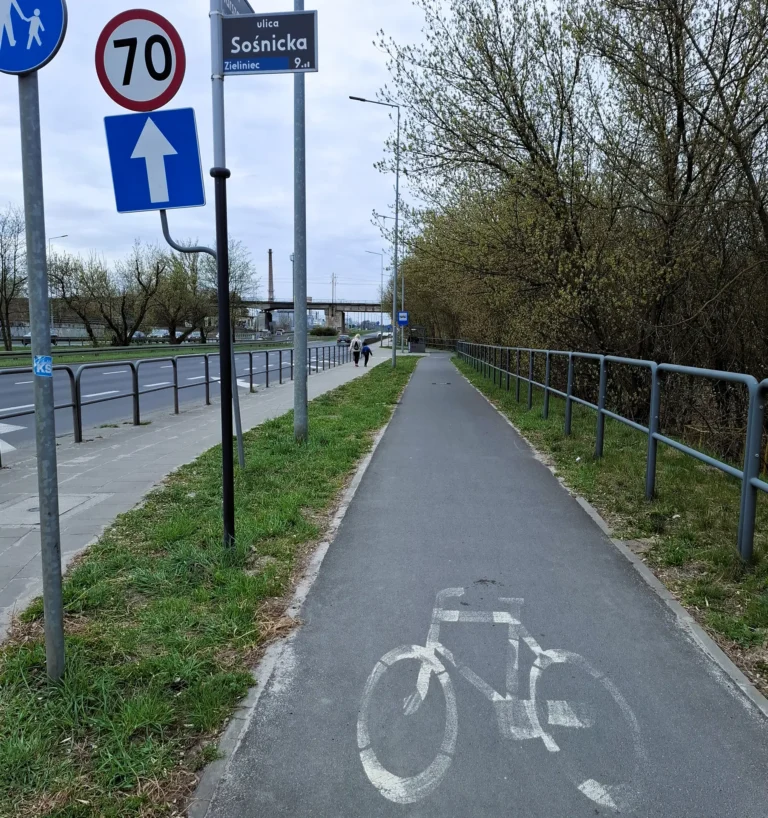 Ścieżką rowerową aż do Antoninka!