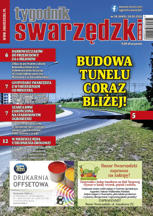 Okladka 18 2026 Tygodnik i Portal Swarzedzki