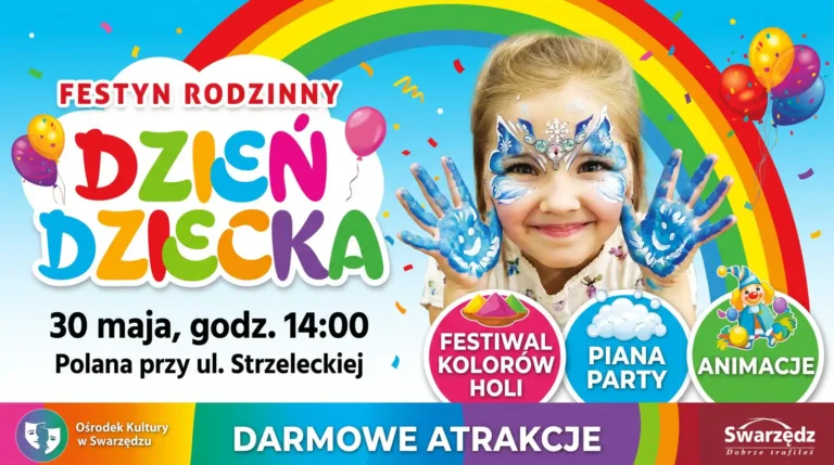 W Swarzędzu Piana Party na Dzień Dziecka!