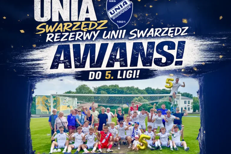 Unia Swarzędz II z awansem do V ligi!