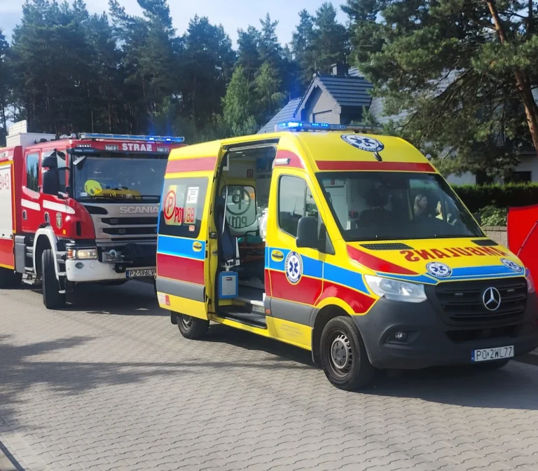 Dramatyczna akcja w Gruszczynie