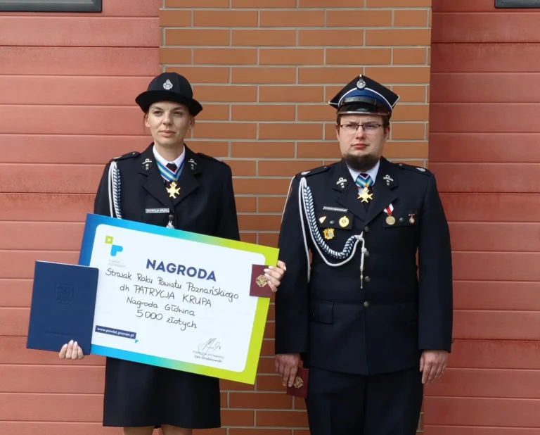 Druhna z Kobylnicy Strażakiem Roku w Powiecie!