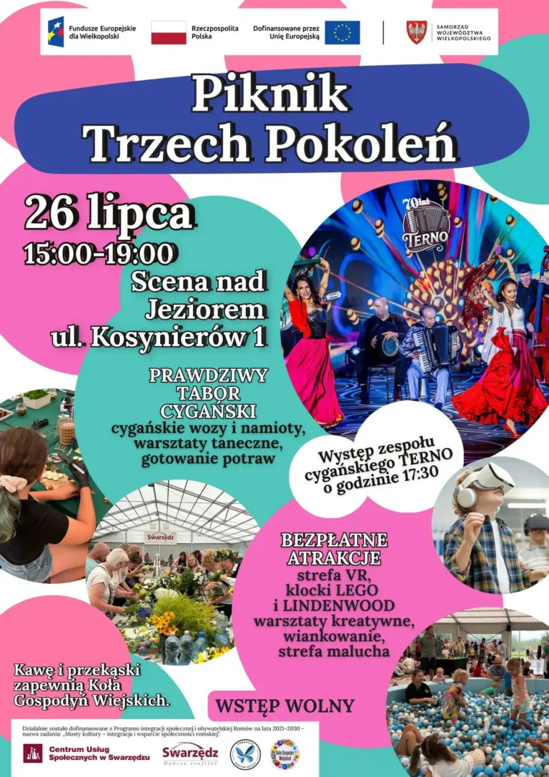 Piknik Trzech Pokoleń w Swarzędzu już 26 lipca!