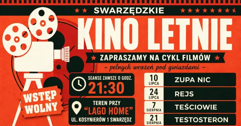 Swarzędz zaprasza na kino letnie