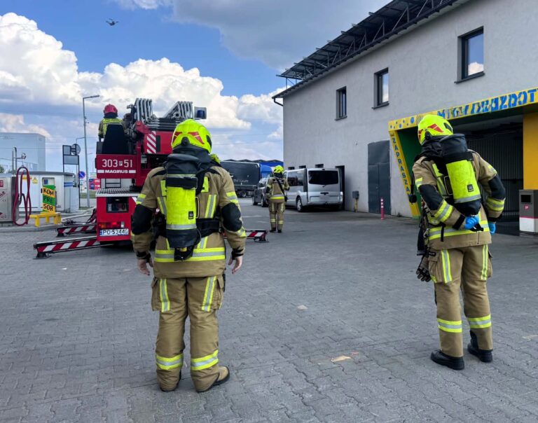 Pożar instalacji elektrycznej na Rabowickiej