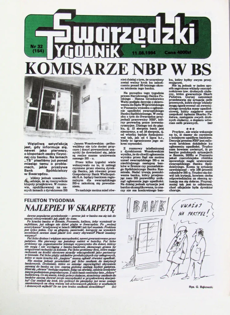 Tygodnik Swarzędzki ma już 35 lat! 2 1994 Tygodnik i Portal Swarzedzki