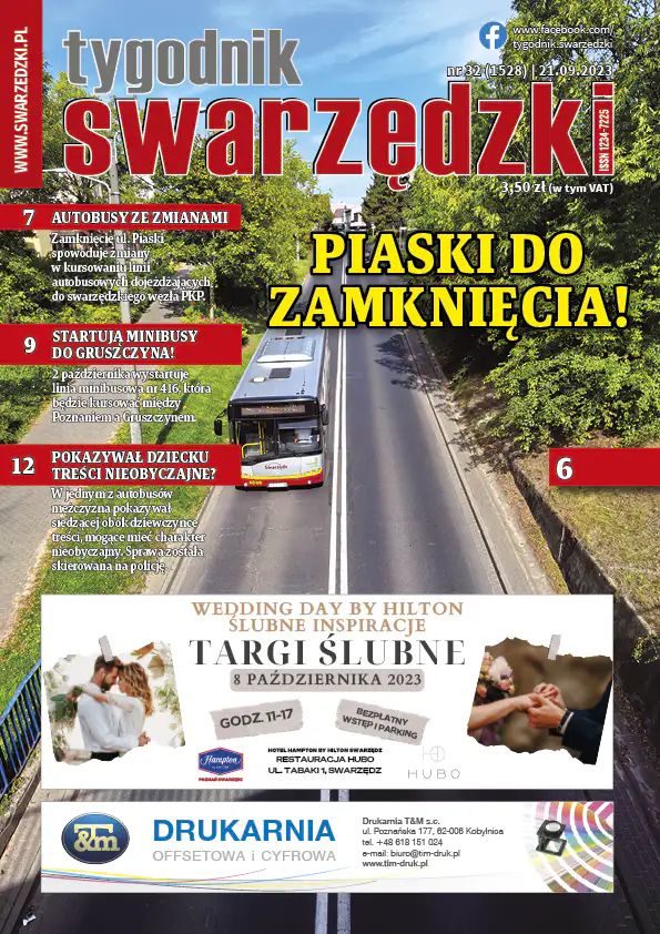 Tygodnik Swarzędzki ma już 35 lat! 7 2023 Tygodnik i Portal Swarzedzki