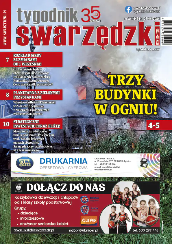 Tygodnik Swarzędzki ma już 35 lat! 9 2026 Tygodnik i Portal Swarzedzki