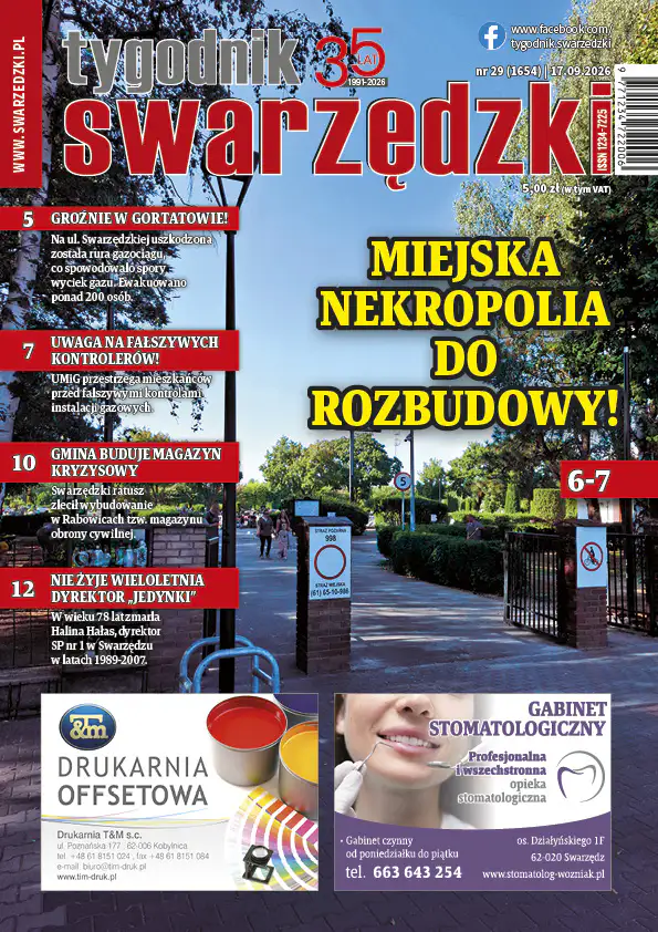 Okladka 29 2026 Tygodnik i Portal Swarzedzki