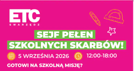 „Sejf pełen skarbów” w ETC Swarzędz
