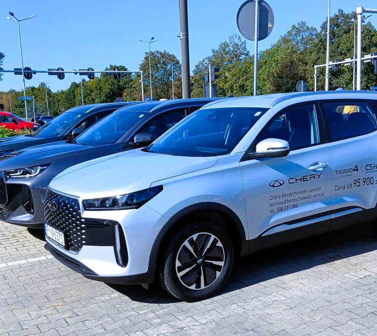 Chery Berdychowski wjeżdża do Leszna