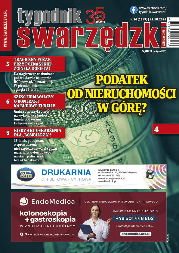 Okladka 34 2026 Tygodnik i Portal Swarzedzki